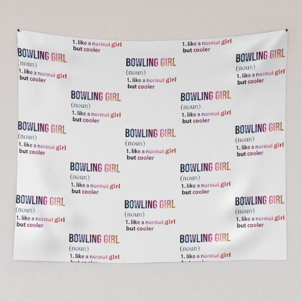 Item preview, Bowling Girl like a normal Girl but cooler galaxy designed and sold by jentochicken.