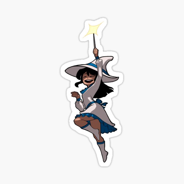 Spell Yeah Cute Witch (No Text) Sticker
