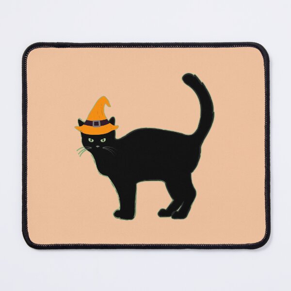 Item preview, Happy Hallowe'en Holiday Cute Black Cat Witch's Hat Fun Hallowe'en designed and sold by H3designs.