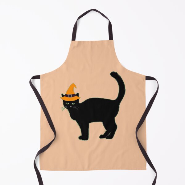 Item preview, Happy Hallowe'en Holiday Cute Black Cat Witch's Hat Fun Hallowe'en designed and sold by H3designs.