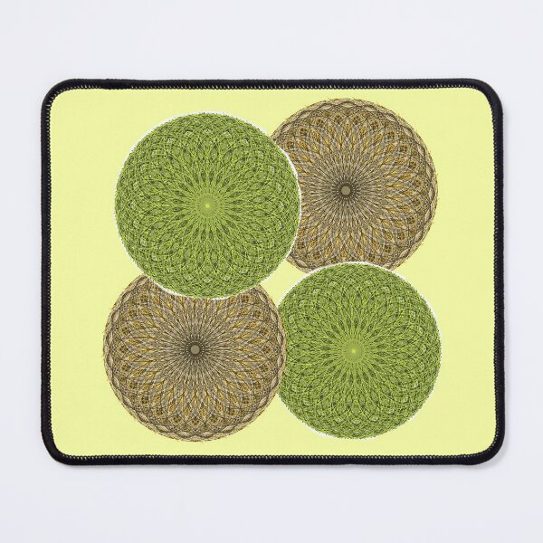 Copy of Traditional Spirograph twos Mouse Pad
