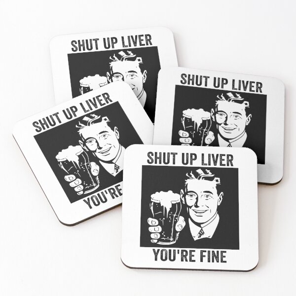 Item preview, Shut Up Liver Youre Fine, Retro Vintage, Comic Book designed and sold by anghelapparel.