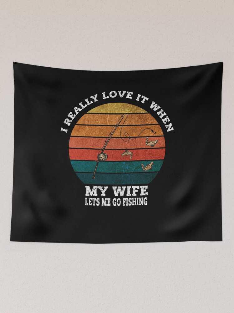 Fishing Shirt, I Love My Husband, Husband Gift for Wife, I Love