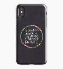 Instructions for Living a Life iPhone Case