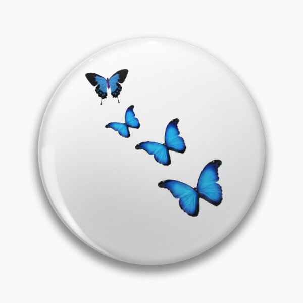 Item preview, Papillons bleus designed and sold by luisulan.