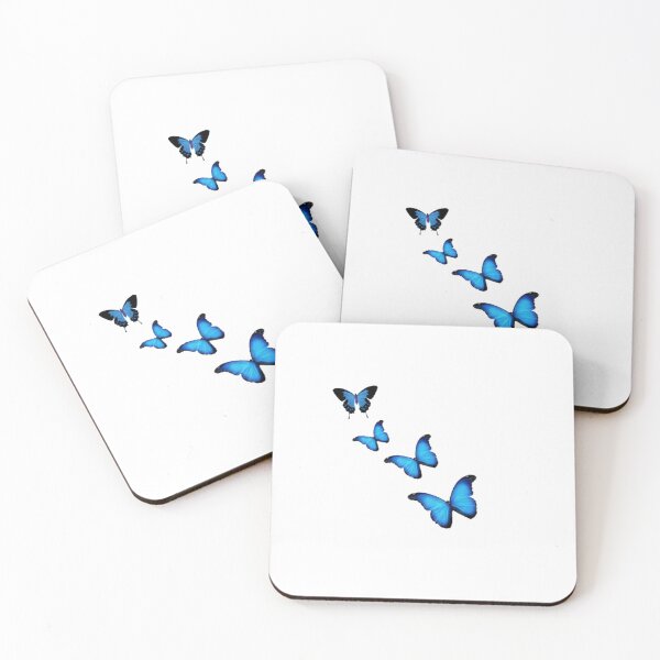 Item preview, Papillons bleus designed and sold by luisulan.