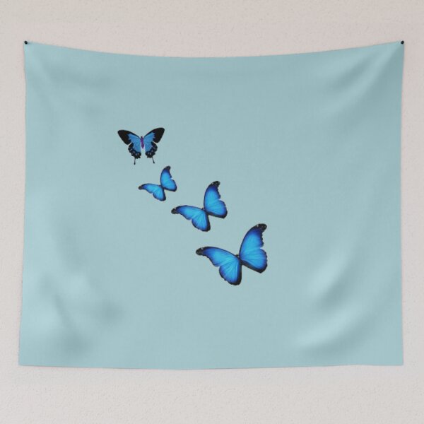 Item preview, Papillons bleus designed and sold by luisulan.