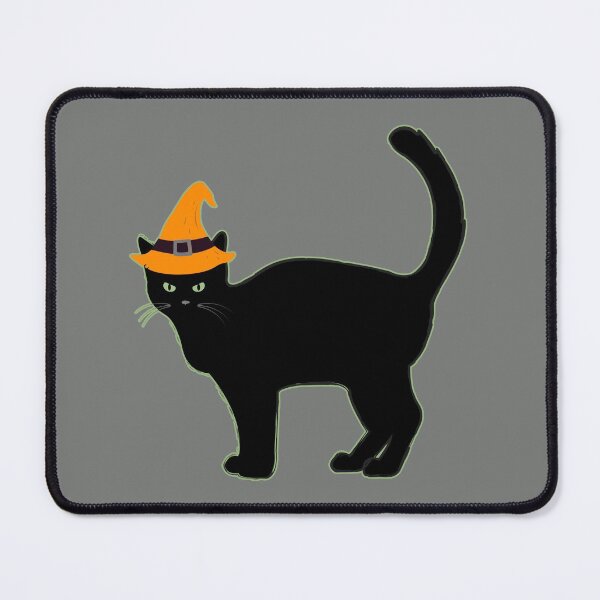Item preview, Happy Hallowe'en Holiday Cute Black Cat Witch's Hat Fun Hallowe'en designed and sold by H3designs.