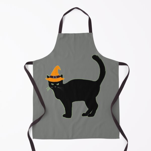 Item preview, Happy Hallowe'en Holiday Cute Black Cat Witch's Hat Fun Hallowe'en designed and sold by H3designs.