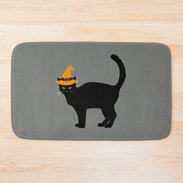 Item preview, Happy Hallowe'en Holiday Cute Black Cat Witch's Hat Fun Hallowe'en designed and sold by H3designs.