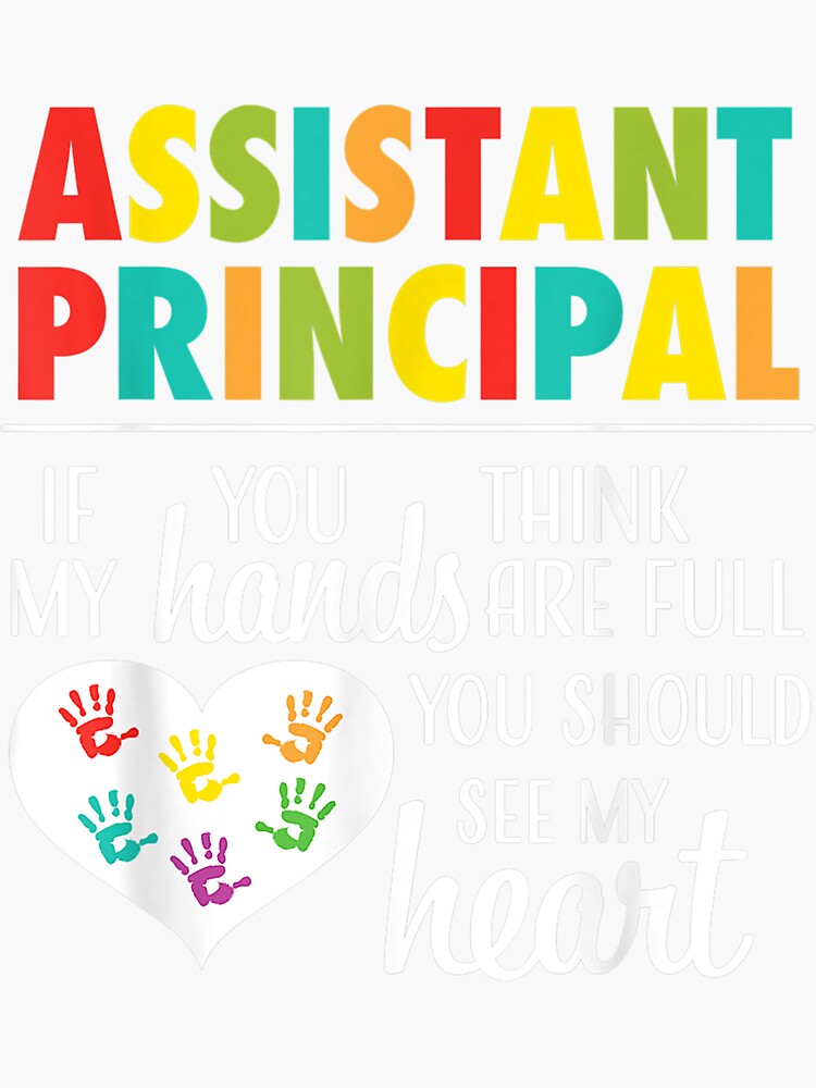 "Assistant Principal Appreciation Cute for Women" Sticker for Sale by