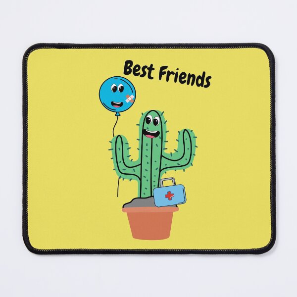Item preview, Cactus and Balloon Best Friends - Friend designed and sold by Jessi-Sketches.