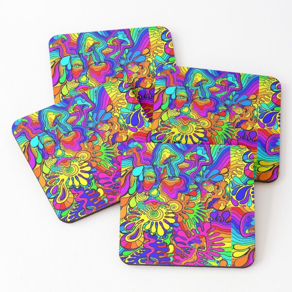 Item preview, "Psychedelic Feeling" designed and sold by GratefulSocks.