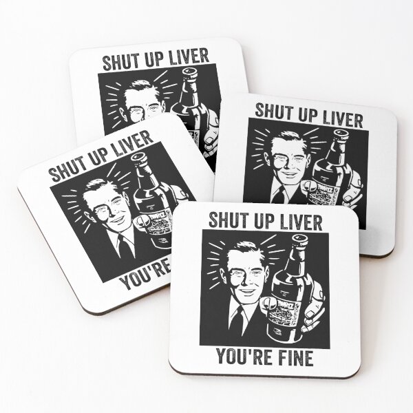 Item preview, Shut Up Liver Youre Fine, Retro Vintage, Comic Book designed and sold by anghelapparel.