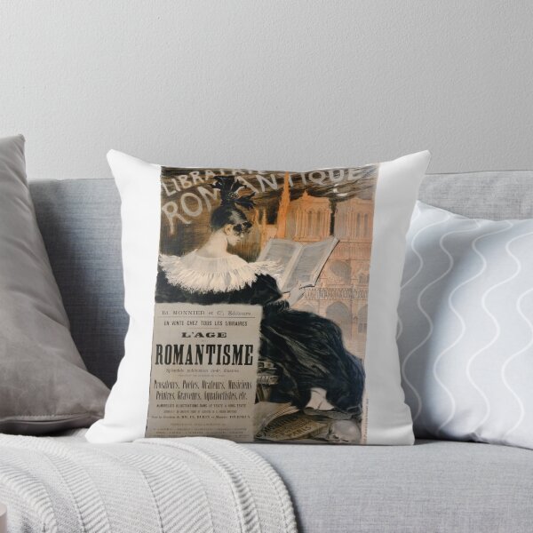 Item preview, Woman in Library Vintage French Art Nouveau Poster  designed and sold by Bellathewilde.