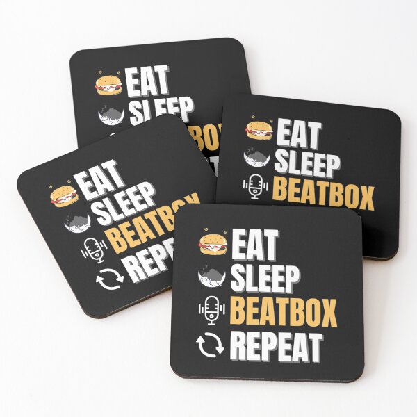 Item preview,  Eat Sleep Beatbox Repeat Funny Eat Sleep Beatbox Repeat Quotes designed and sold by chetan786.