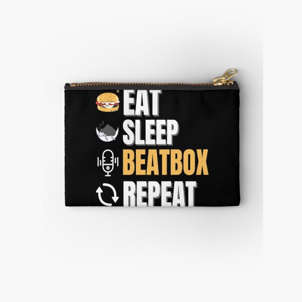 Item preview,  Eat Sleep Beatbox Repeat Funny Eat Sleep Beatbox Repeat Quotes designed and sold by chetan786.