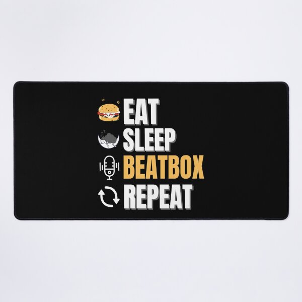 Item preview,  Eat Sleep Beatbox Repeat Funny Eat Sleep Beatbox Repeat Quotes designed and sold by chetan786.
