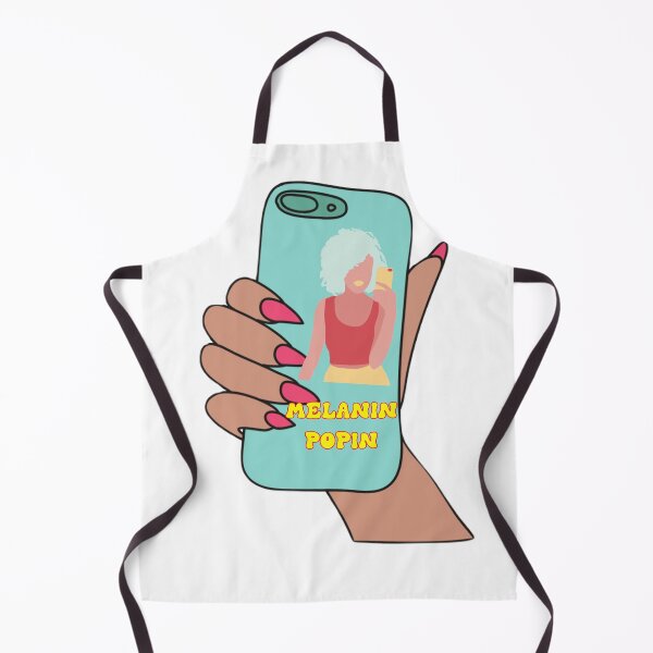 Item preview, MELANIN POPIN PHONE STICKER designed and sold by DiscoVibes.