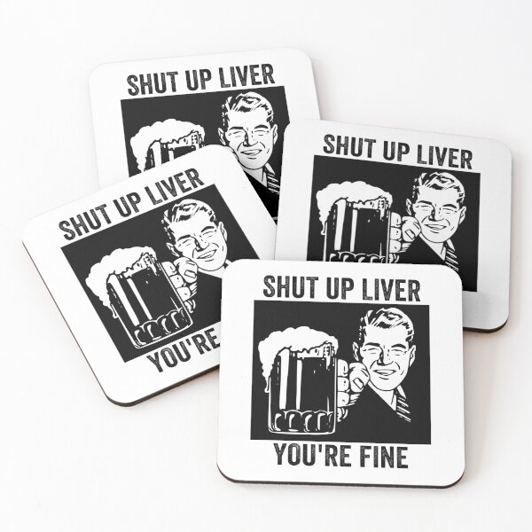 Item preview, Shut Up Liver Youre Fine, Retro Vintage, Comic Book designed and sold by anghelapparel.