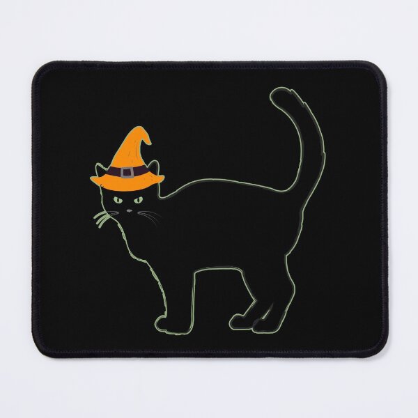 Item preview, Happy Hallowe'en Holiday Cute Black Cat Witch's Hat Fun Hallowe'en designed and sold by H3designs.