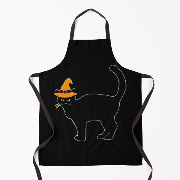 Item preview, Happy Hallowe'en Holiday Cute Black Cat Witch's Hat Fun Hallowe'en designed and sold by H3designs.