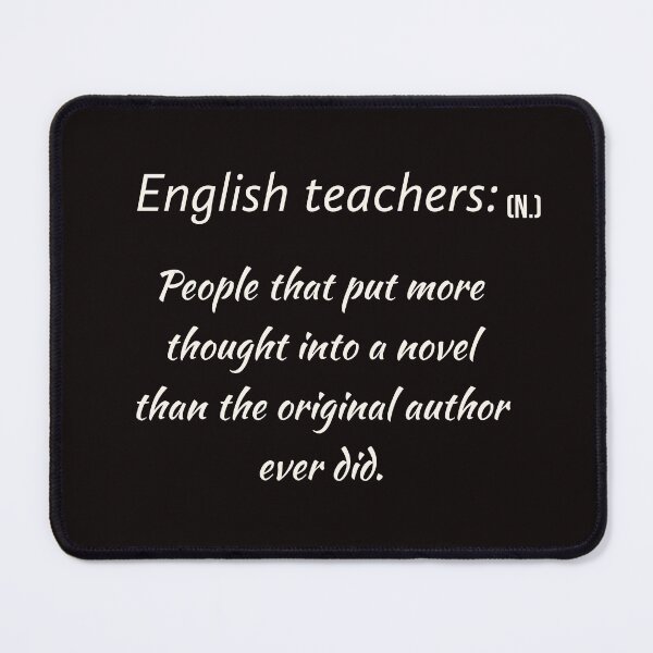 Item preview, English teachers defined designed and sold by Veritas2816.