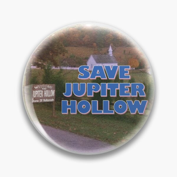 Item preview, Big Business Save Jupiter Hollow Pin designed and sold by 5purplestarfish.
