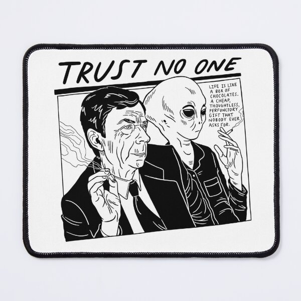 Item preview, Trust No One designed and sold by caraghbrooks.