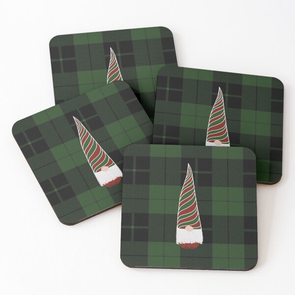 Item preview, Buffalo plaid Bearded gnome design designed and sold by Smiley-10.