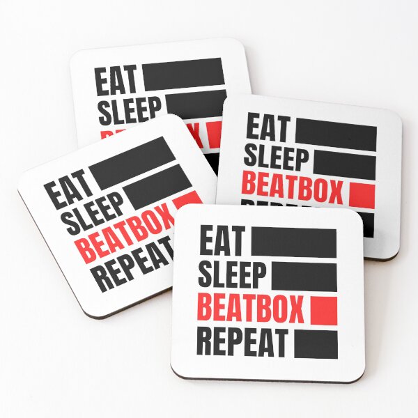 Item preview, Eat Sleep Beatbox Repeat Funny Eat Sleep Beatbox Repeat Quotes designed and sold by chetan786.