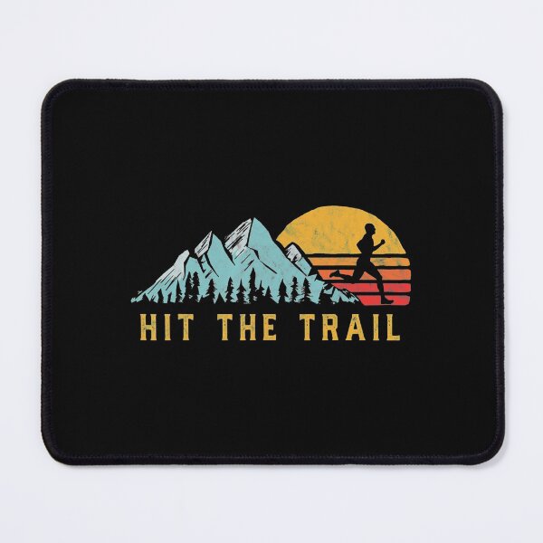 Item preview, Hit The Trail, Runner - Retro Style Vintage Running Graphic  designed and sold by SimmonsNobl.