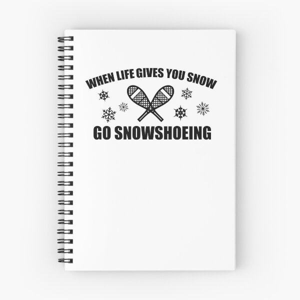 Item preview, Great Snowshoeing Winter Outdoors Present designed and sold by RoguePixel.