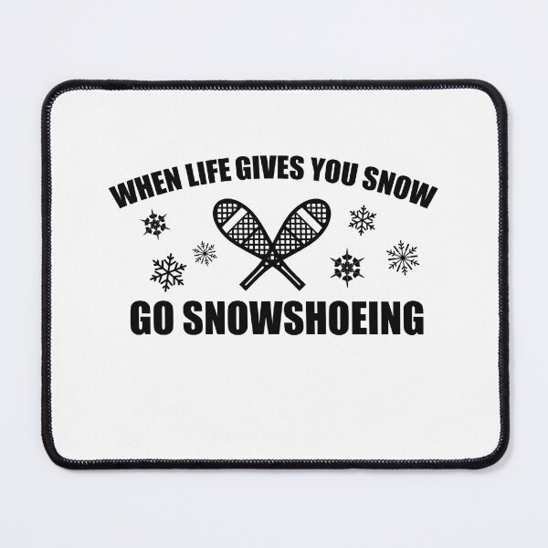 Item preview, Great Snowshoeing Winter Outdoors Present designed and sold by RoguePixel.