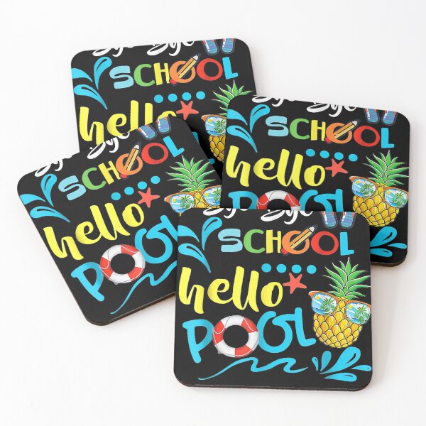 Item preview, Bye Bye School Hello Pools Summer Student Funny Teacher designed and sold by CarlG01.
