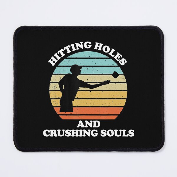 Item preview, Hitting Holes And Crushing Souls Funny Cornhole  designed and sold by SimmonsNobl.