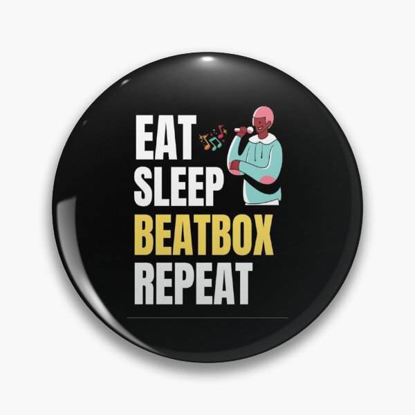 Artikelvorschau, Eat Sleep Beatbox Repeat Lustige Eat Sleep Beatbox Repeat Quotes entworfen und verkauft von chetan786.
