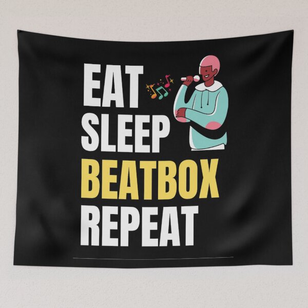 Item preview, Coma Sueño Beatbox Repetir Divertido Coma Sueño Beatbox Repetir Cotizaciones designed and sold by chetan786.
