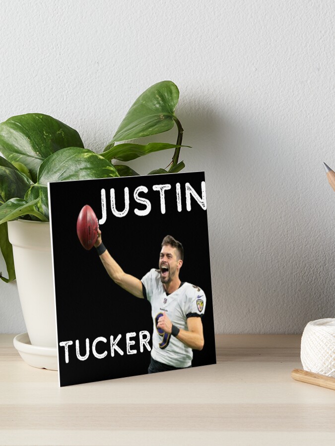 Justin Tucker Jersey Art Board Print for Sale by DavisD99