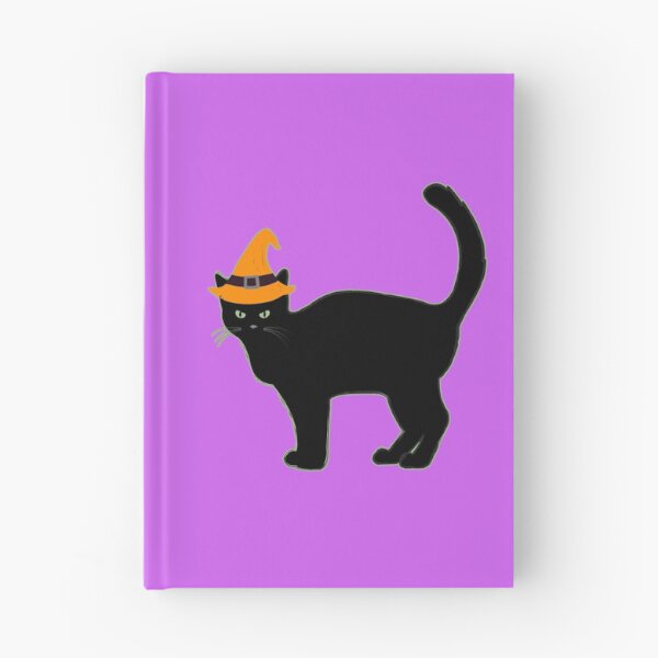 Item preview, Happy Hallowe'en Holiday Cute Black Cat Witch's Hat Fun Hallowe'en designed and sold by H3designs.