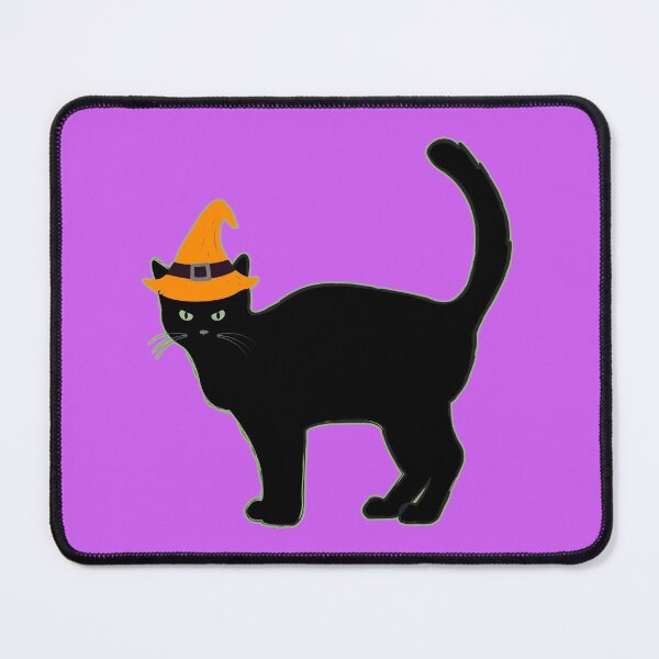 Item preview, Happy Hallowe'en Holiday Cute Black Cat Witch's Hat Fun Hallowe'en designed and sold by H3designs.