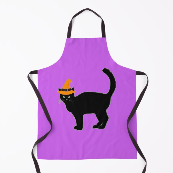 Item preview, Happy Hallowe'en Holiday Cute Black Cat Witch's Hat Fun Hallowe'en designed and sold by H3designs.