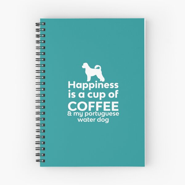 Item preview, Happiness Coffee Portuguese Water Dog designed and sold by AlwaysAwesome.