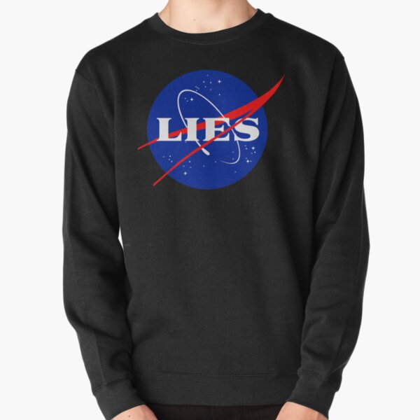 NASA LIES LOGO Essential Pullover Sweatshirt