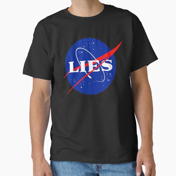Item preview, NASA LIES LOGO Essential designed and sold by MarshaJean01.