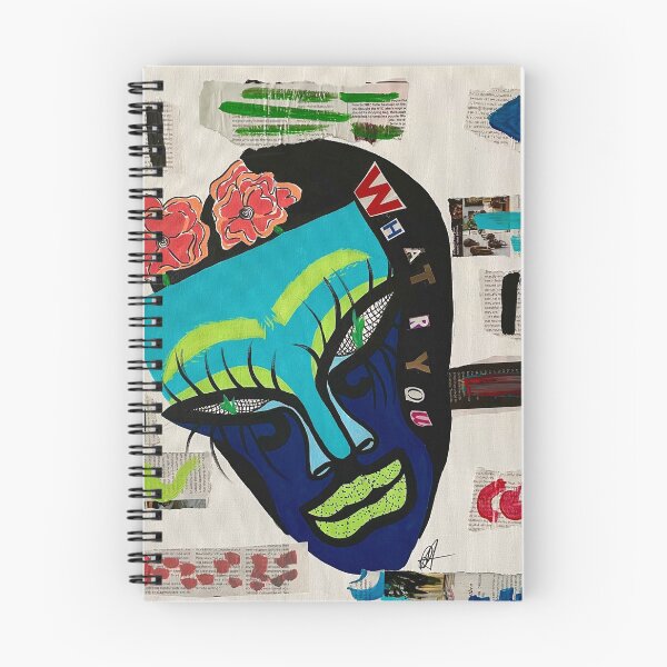 Item preview, What R You Abstract Mixed-Media Artwork designed and sold by Lagoldenartist.