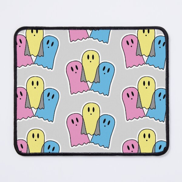 Item preview, Subtle Pride Spooky Cute Ghosts Polygender Flag designed and sold by Jenna Rideout.