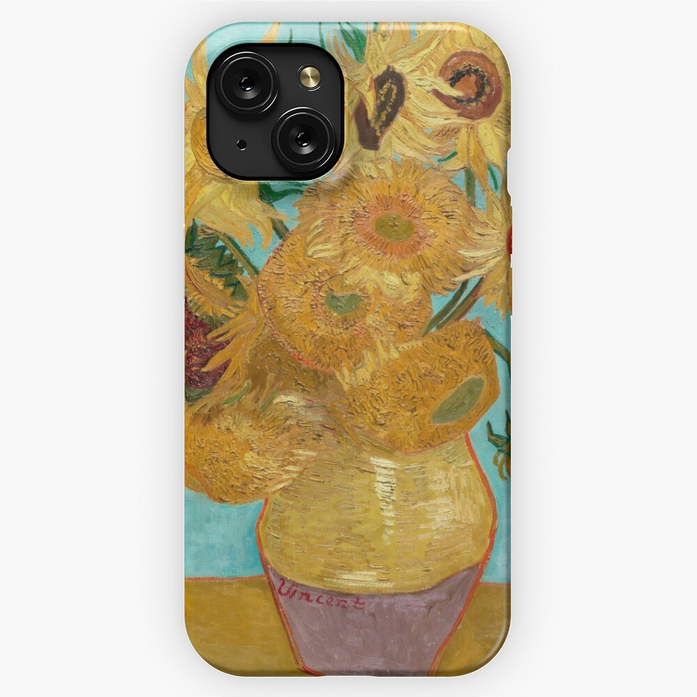  iPhone 12/12 Pro Let It Gogh Vincent Van Gogh Art Artist  Painting Funny Pun Case : Cell Phones & Accessories