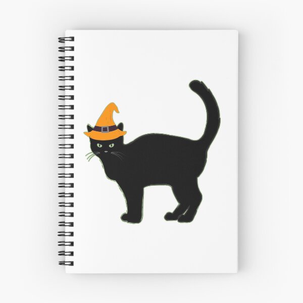 Item preview, Happy Hallowe'en Holiday Cute Black Cat Witch's Hat Fun Hallowe'en designed and sold by H3designs.