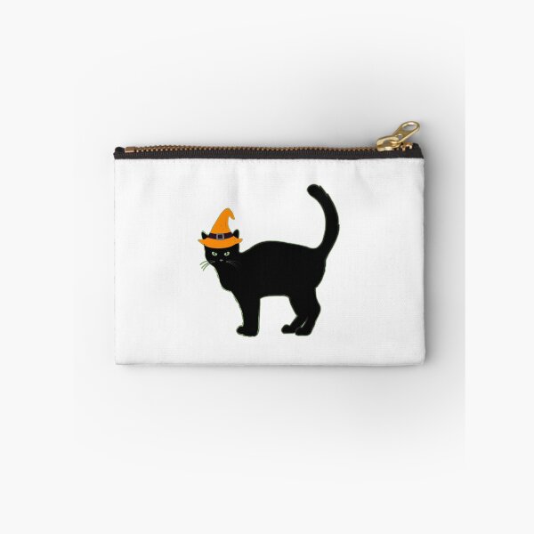 Item preview, Happy Hallowe'en Holiday Cute Black Cat Witch's Hat Fun Hallowe'en designed and sold by H3designs.